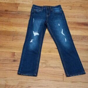 Indigo Rein Girls Distressed Denim Jeans sz 10
